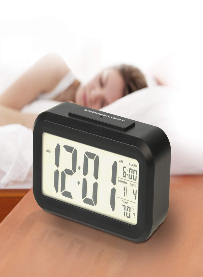 RCA Kadio RCA Digital Alarm Clock,Plastic,Black,14.7W X 5.8H Centimeters - Image 4